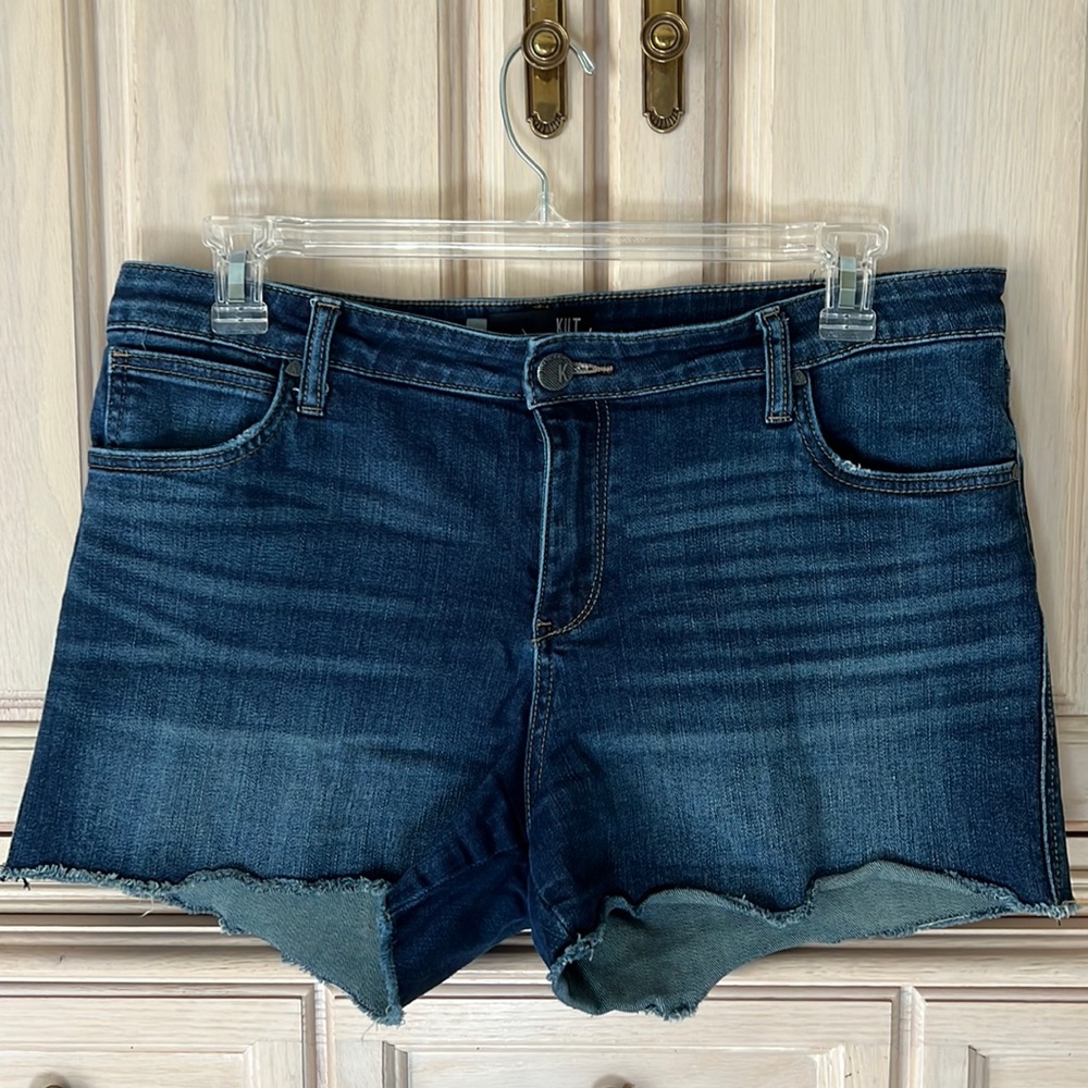 Kut From The Kloth frayed edge denim shorts